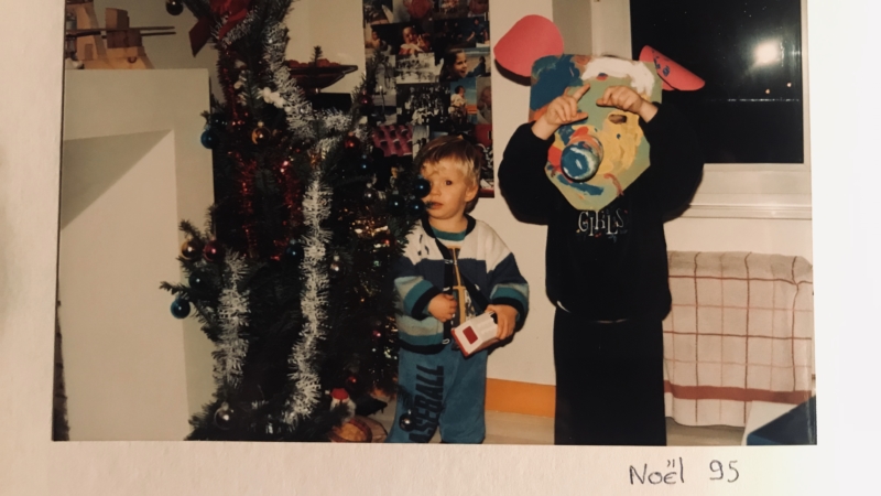 Photos de famille à Noël