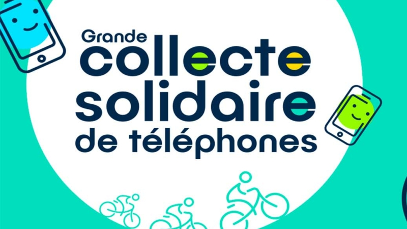collecte solidaire de téléphones