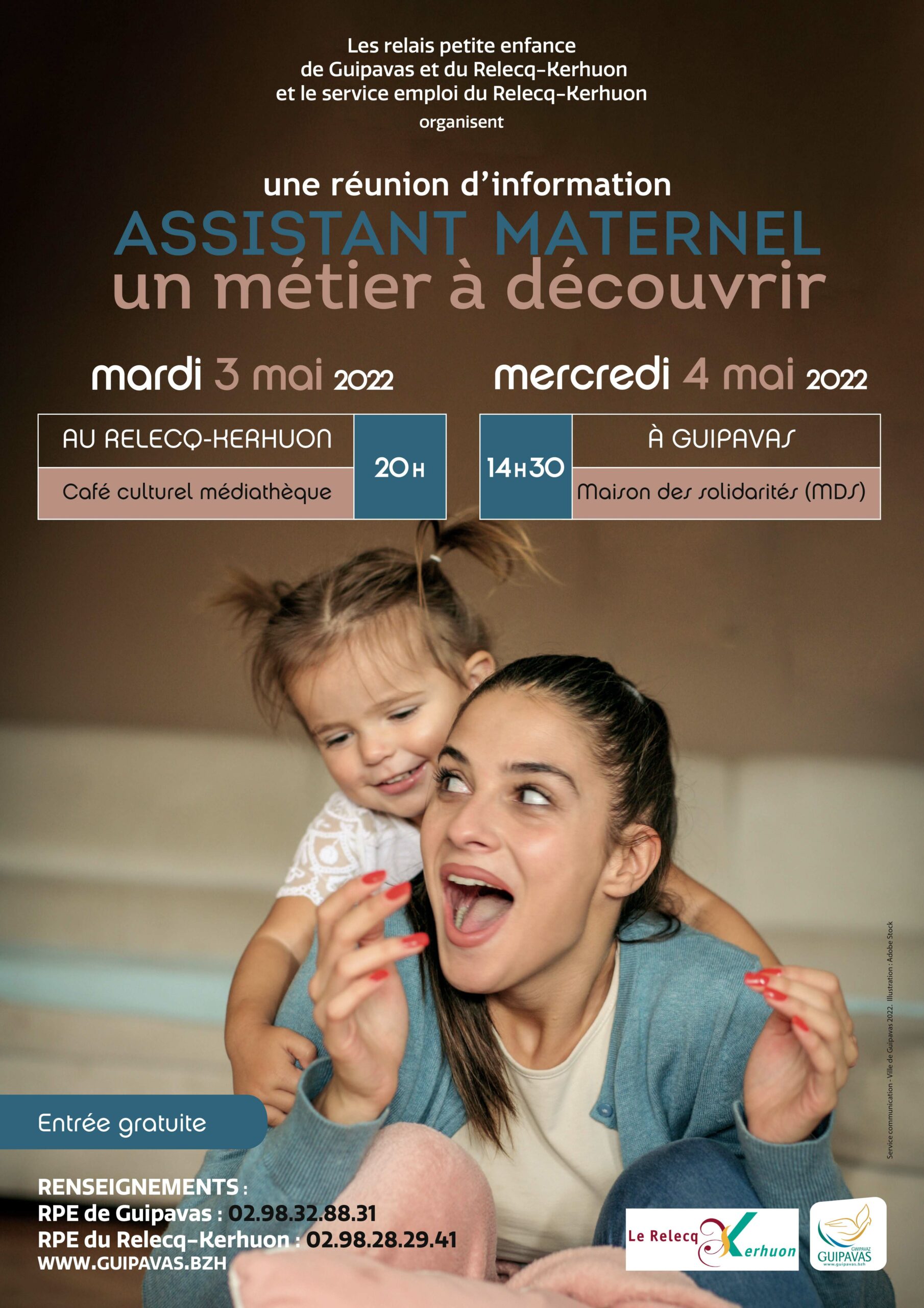 Assistant maternel - un métier à découvrir - Mairie du Relecq-Kerhuon