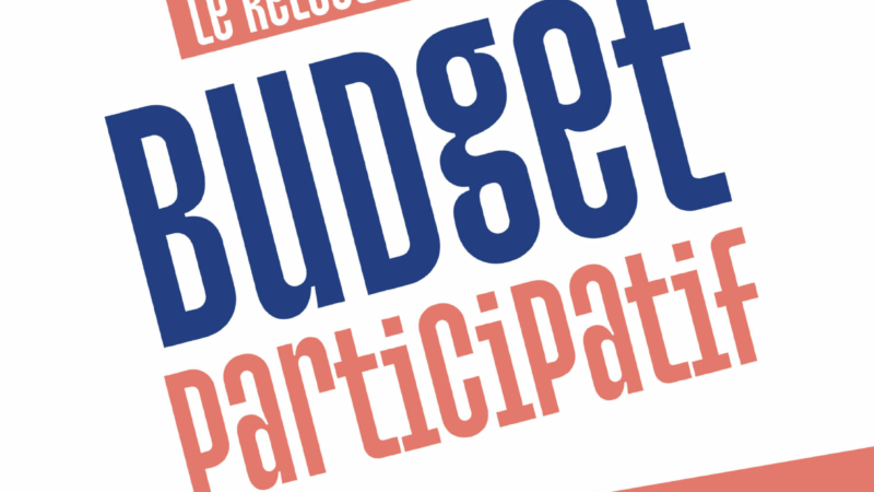 Budget participatif – venez nous rencontrer !