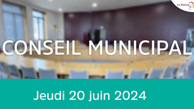 Conseil Municipal – Jeudi 20 juin