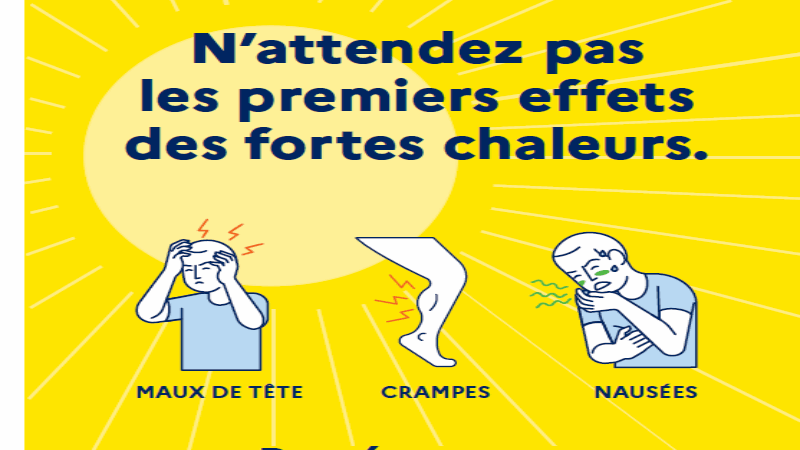 Plan canicule 2025 – inscriptions sur le registre des personnes vulnérables