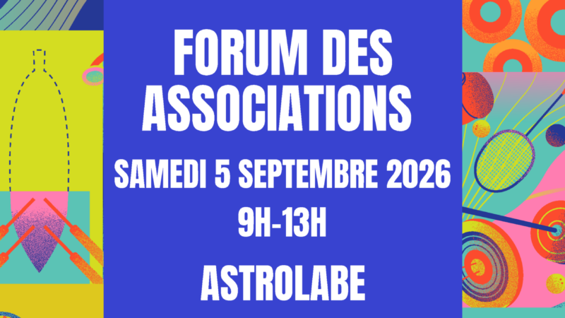 Forum des associations 2026